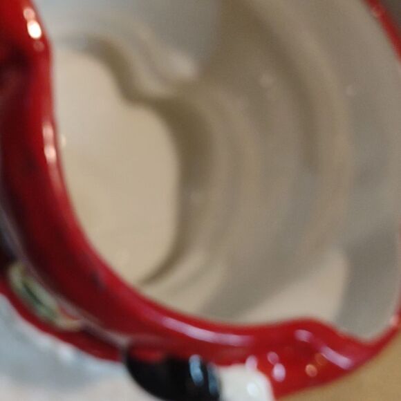 Vintage Santa Ceramic Cookie Jar . TS - Picture 5 of 6